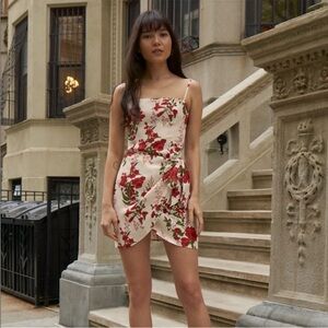 REFORMATION Canal Mini Dress, Georgette NWT